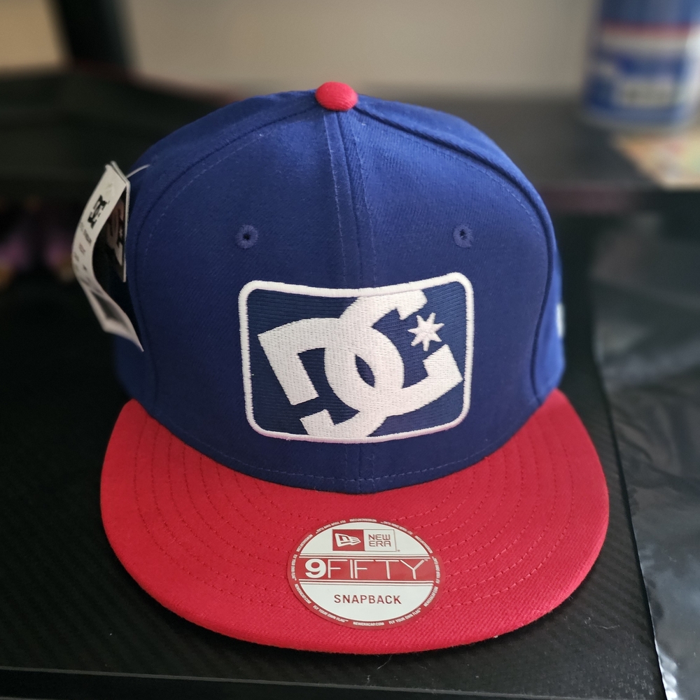 DC Kids Bold Blue and Red Snapback Hat